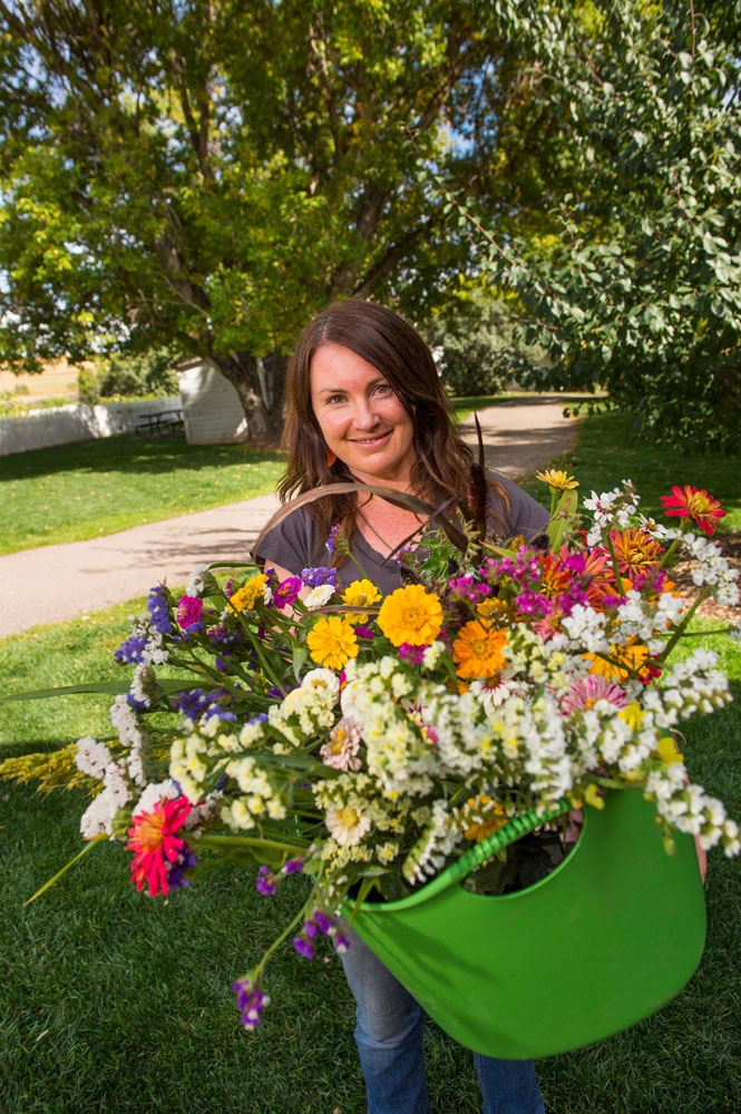 Chatfield Farms Community Supporting Agriculture flowers
