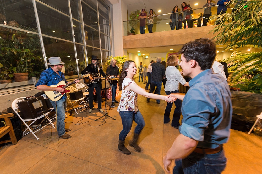 People dancing in Marnie's Pavilion