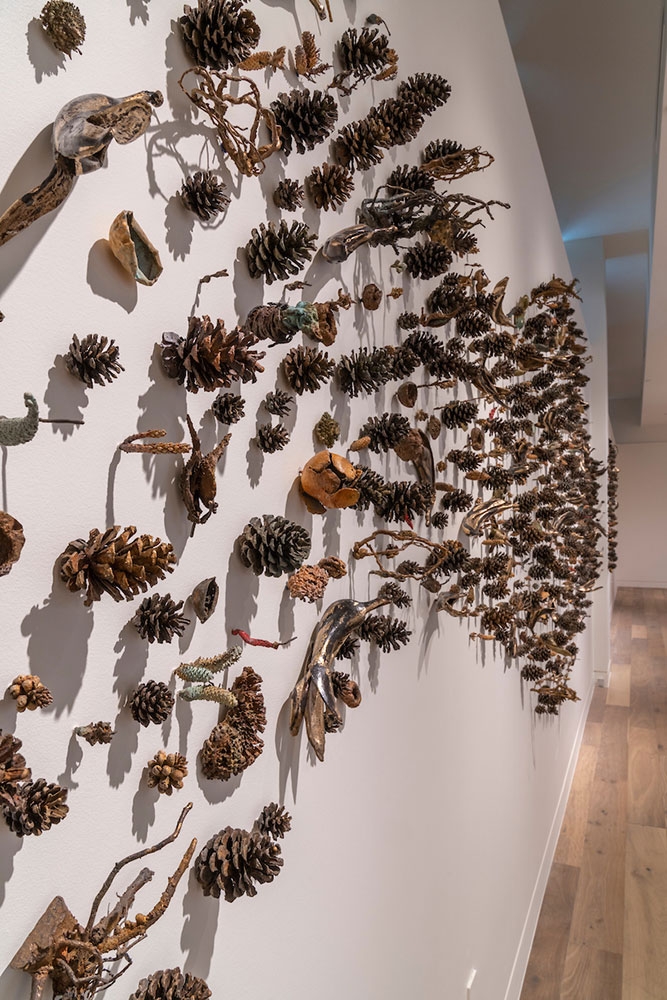 Yoshitomo Saito, millionyearseeds, bronze, 2011-2021.  © Yoshitomo Saito