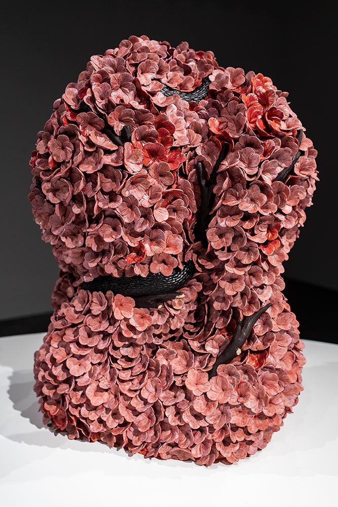 Joelle Cicak, "Our Landon," ceramic, 2020.