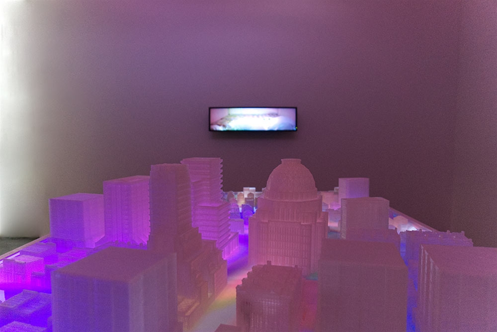 Laleh Mehran & Christopher Coleman, "Unclaimed," interactive installation, 2015.