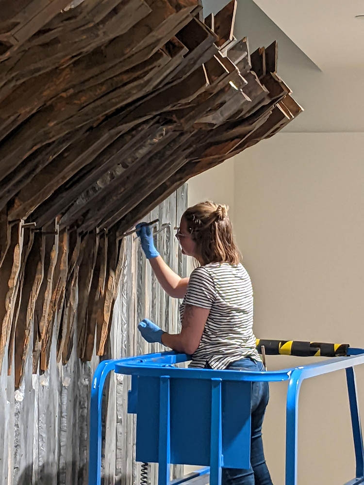 assembling with rods