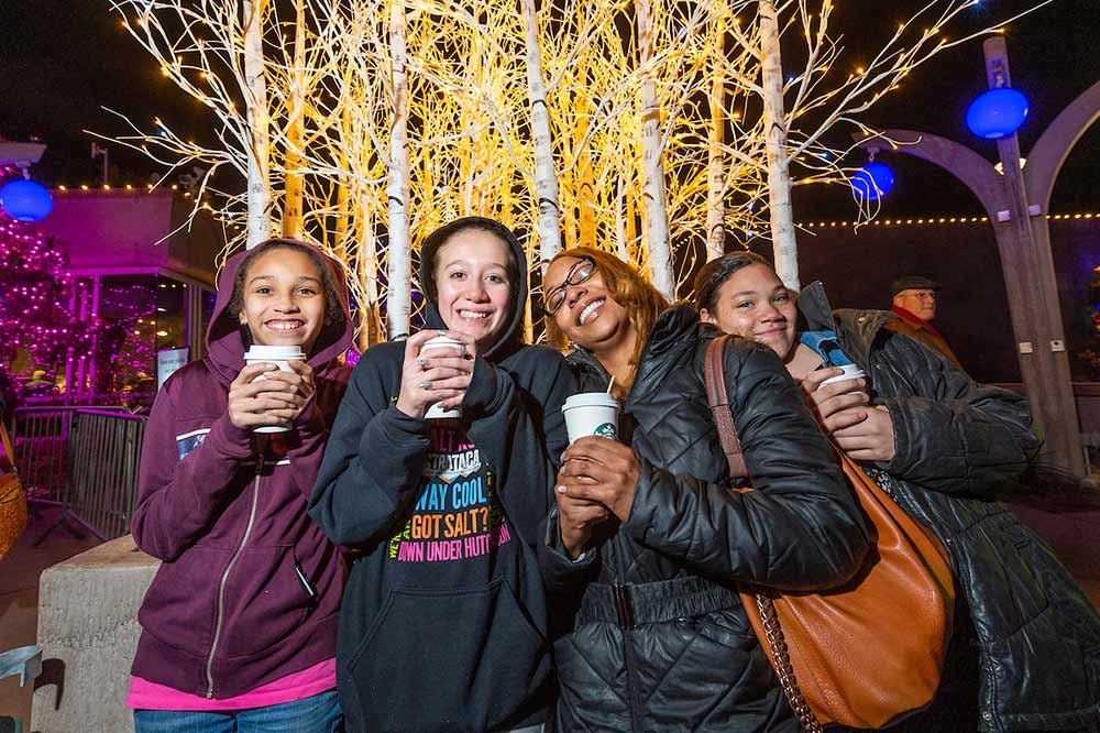 Shuttle Program Blossoms of Light Visit