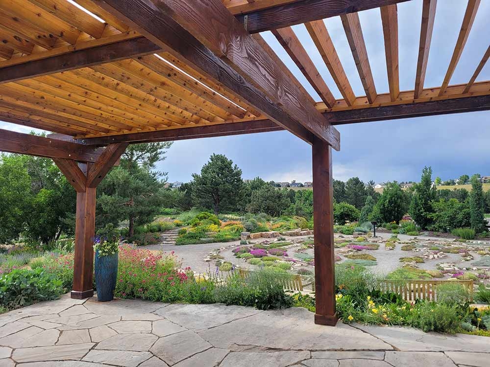 Lavender Garden Pergola 