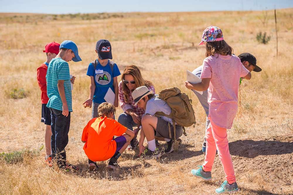 Children at Plains Conservation Center