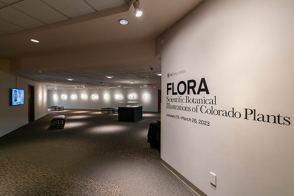 Flora exhibit entrance