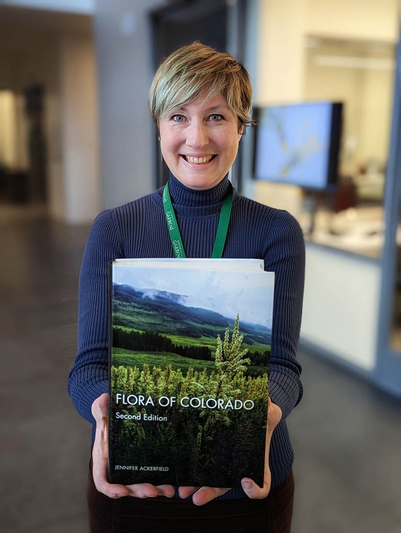 Jennifer Ackerfield with Flora of Colorado